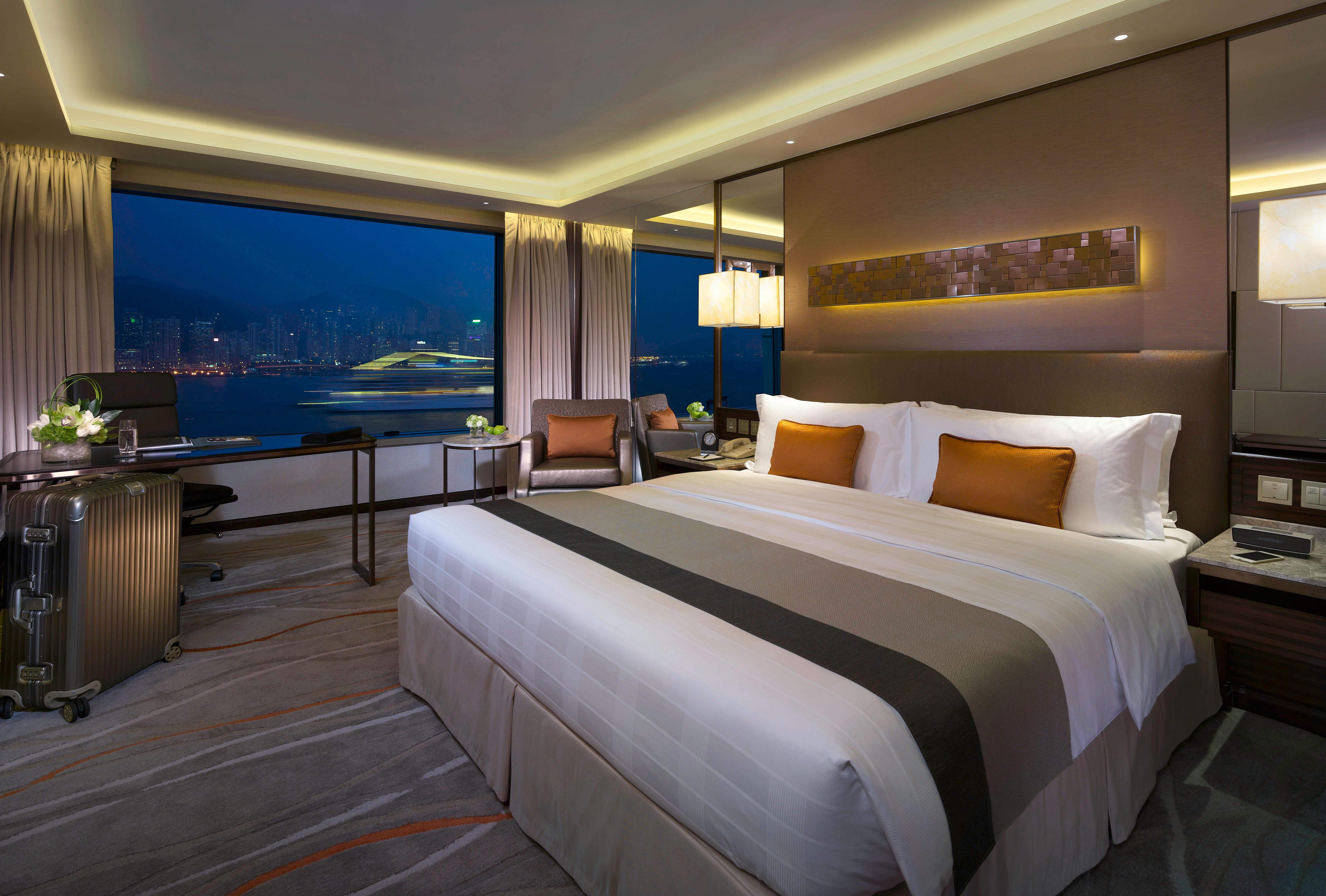 Intercontinental Grand Stanford Hong Kong By Ihg Hotel Exterior foto Deluxe Harbour View Room