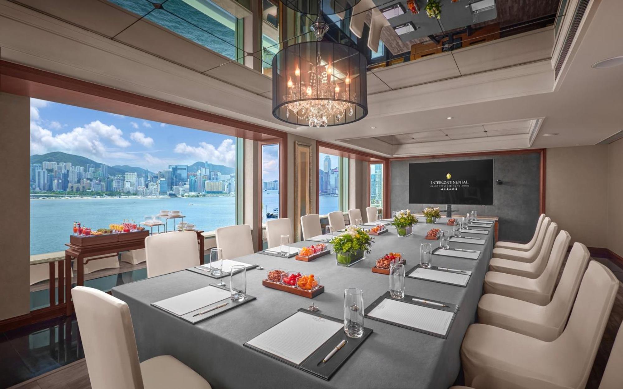 Intercontinental Grand Stanford Hong Kong By Ihg Hotel Exterior foto The Harbour Room