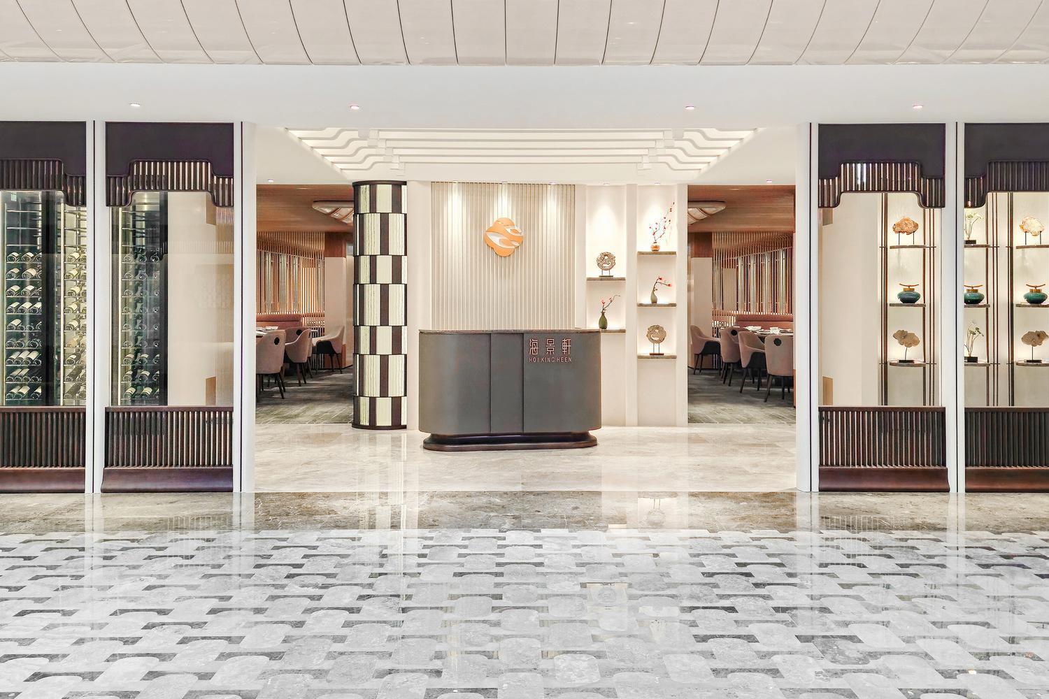 Intercontinental Grand Stanford Hong Kong By Ihg Hotel Exterior foto The entrance of the restaurant