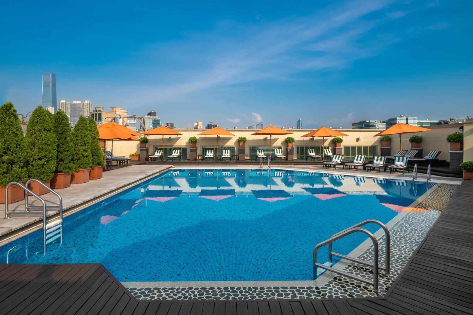 Intercontinental Grand Stanford Hong Kong By Ihg Hotel Exterior foto Rooftop pool