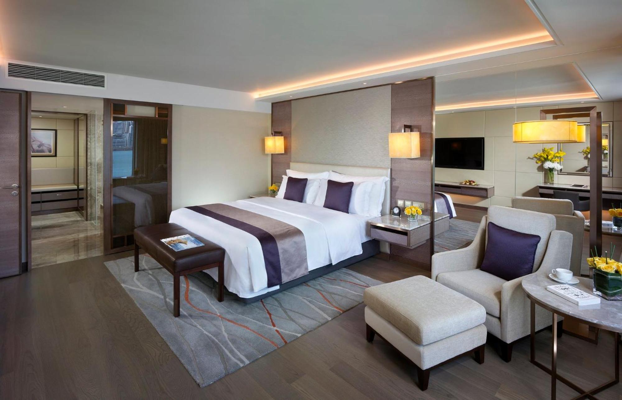 Intercontinental Grand Stanford Hong Kong By Ihg Hotel Exterior foto A suite at the Conrad Hong Kong
