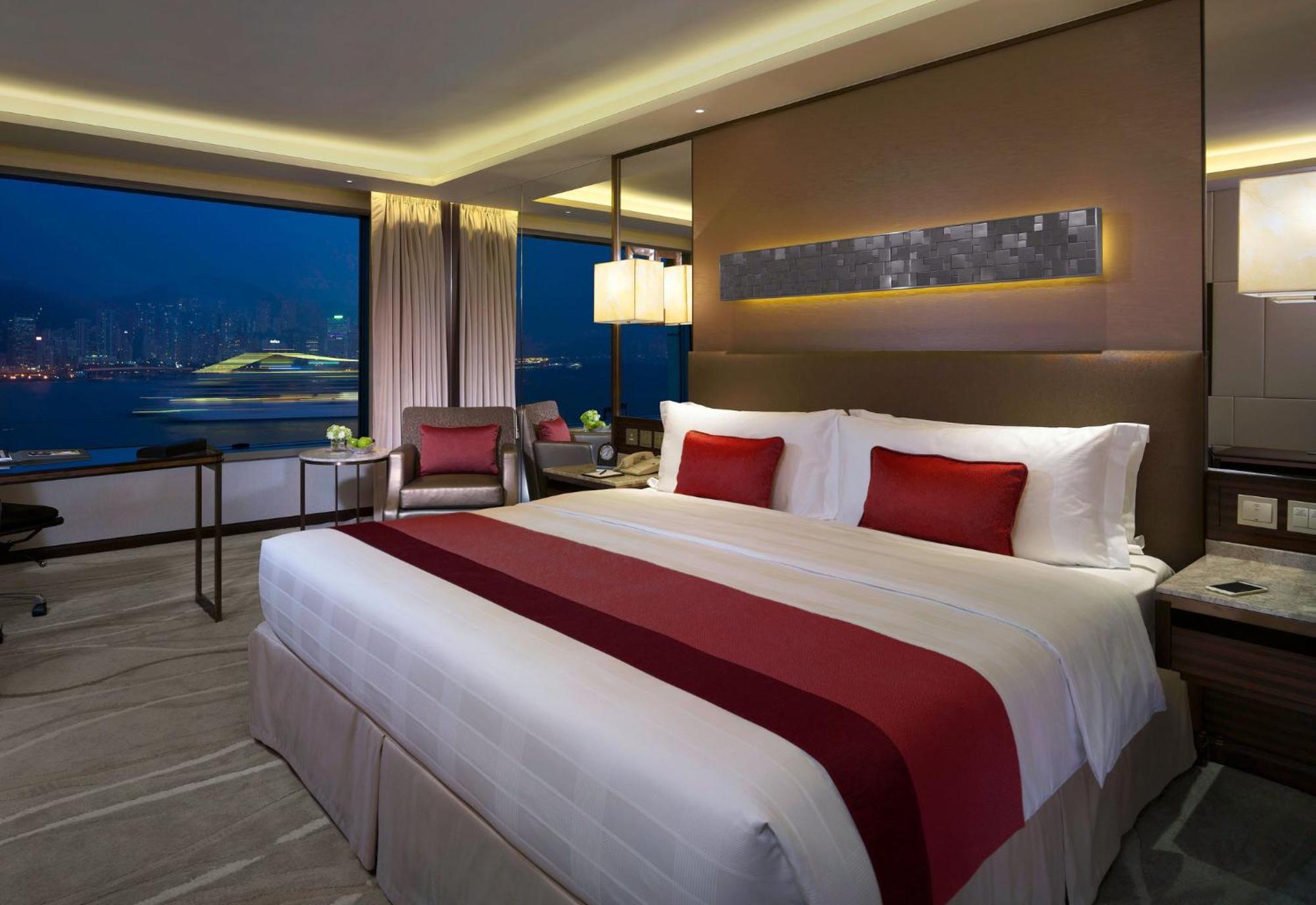 Intercontinental Grand Stanford Hong Kong By Ihg Hotel Exterior foto Deluxe Harbour View Room