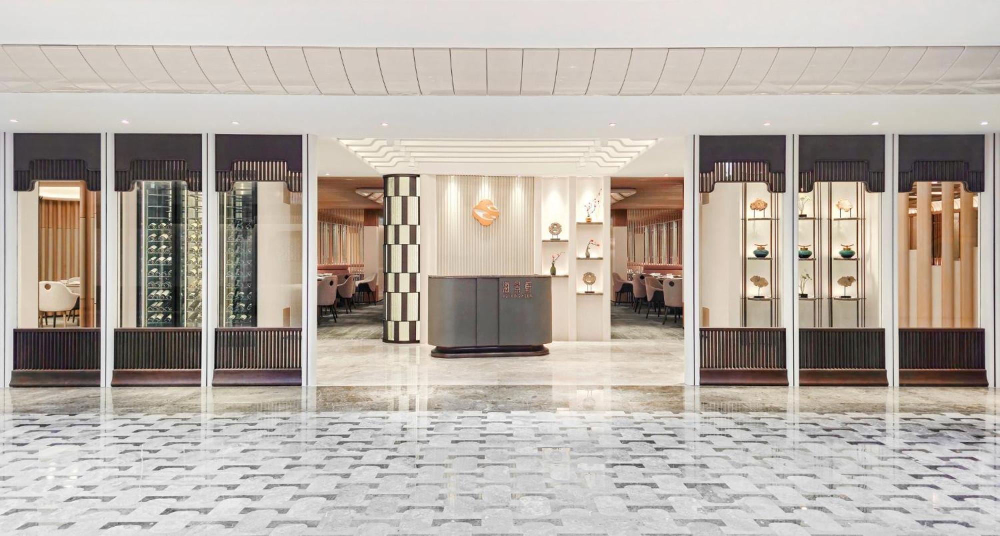 Intercontinental Grand Stanford Hong Kong By Ihg Hotel Exterior foto The entrance of the restaurant