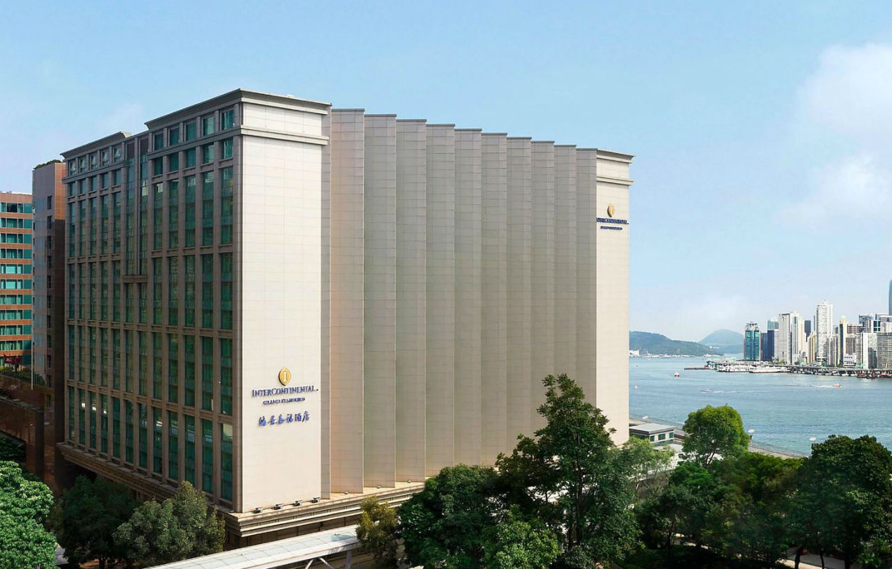 Intercontinental Grand Stanford Hong Kong By Ihg Hotel Exterior foto The Hong Kong Convention and Exhibition Centre